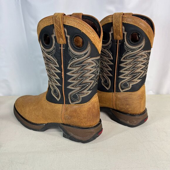 Lil' Rebel by Durango Little Kid Black Brown 8" Western Boot 5M Cowboy - DBT0164 - Picture 9 of 16